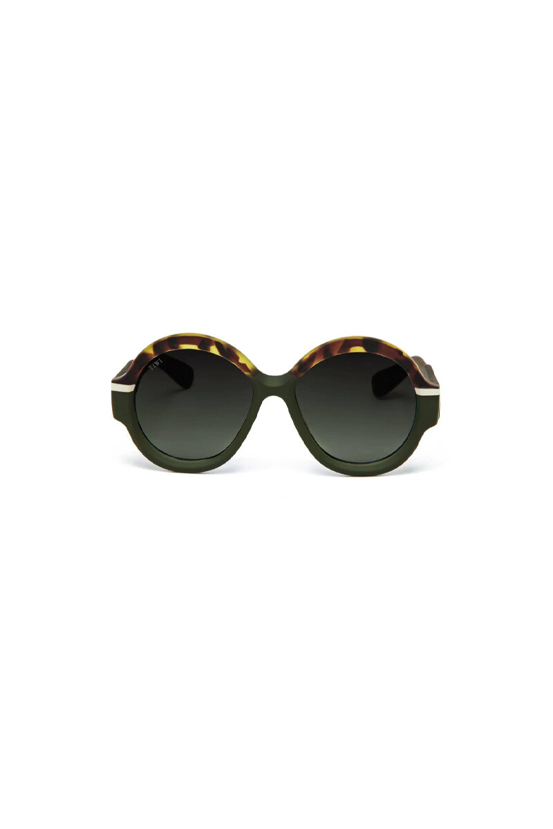 Lentes Tiwi Gambetta - Bicolor Green Tortoise / Shiny Green With Green Lenses 