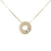 Colgante Mariela de oro amarillo 18K y brillante. Incluye cadena Colgante Mariela de oro amarillo 18K y brillante. Incluye cadena