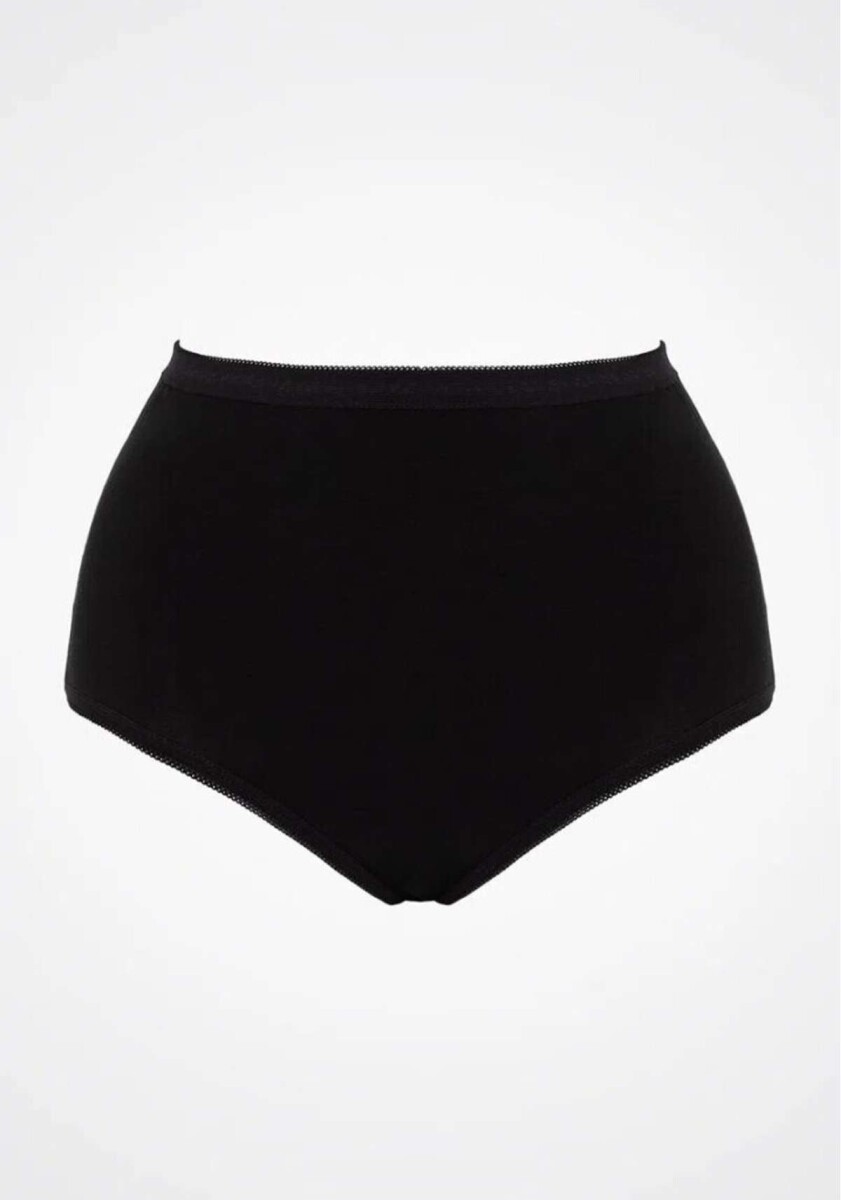 Bombacha maxi kayser - Negro 