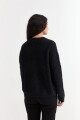 Sweater con lurex NEGRO