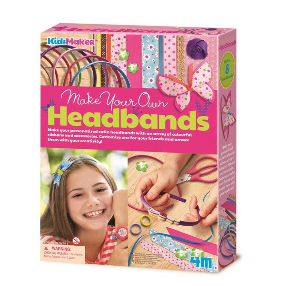 Kit Creativo de Vinchas – Diseña y Personaliza MAKE YOUR OWN HEADBANDS