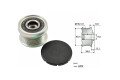 Polea Alternador Marcha Libre Audi A1/A3 Seat Ibiza V/Arona Volks Virtus/Vento/Up/T-Cross/Polo/Nivus/Suran 10-25 Polea Alternador Marcha Libre Audi A1/A3 Seat Ibiza V/Arona Volks Virtus/Vento/Up/T-Cross/Polo/Nivus/Suran 10-25