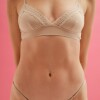 Pantie Peel [B17] Talle único Tostado