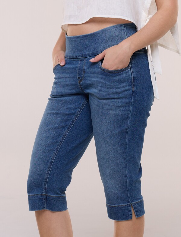 Capri Con Cintura Faja JEAN