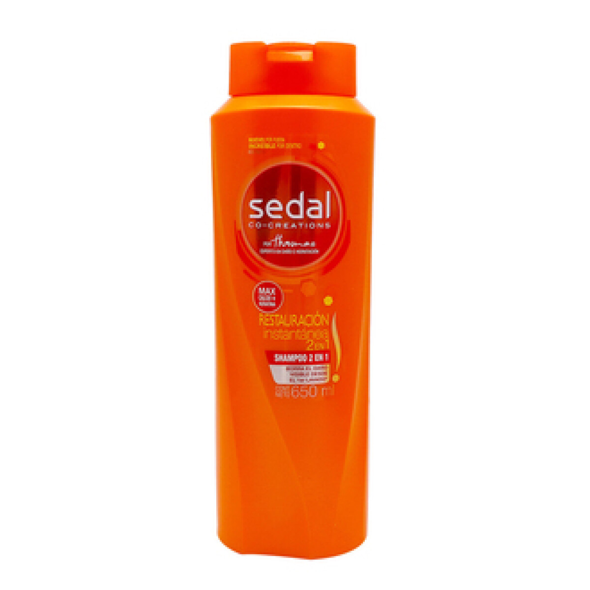 Sedal Shampoo Restauración Instantánea 650 ml – Reparación Capilar Intensiva