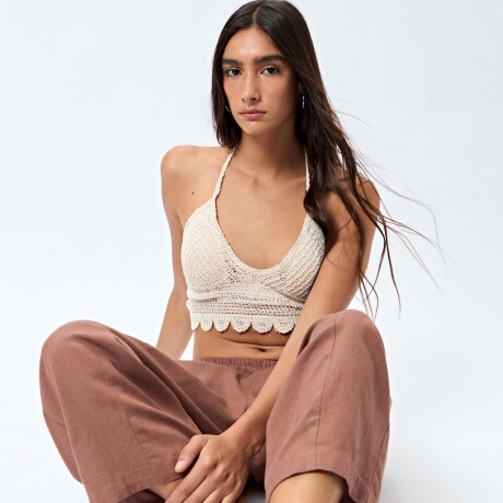 PANTALON FINNIAN Marron