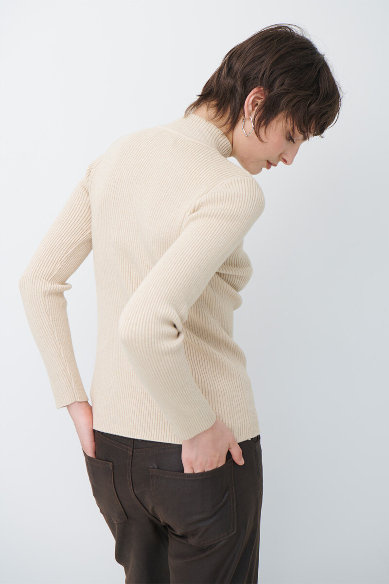 POLERA MORLEY NATURAL