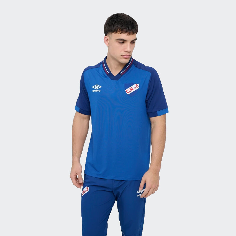 Remera Umbro Polo Press Nacional Azul