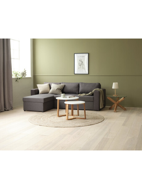 Mesas nido SVENSTRUP Ø60/50 blanco/roble Mesas nido SVENSTRUP Ø60/50 blanco/roble