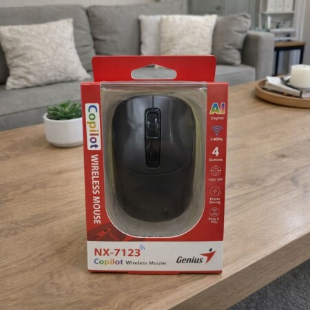 MOUSE INALAMBRICO NX 7123 NEGRO MOUSE INALAMBRICO NX 7123 NEGRO