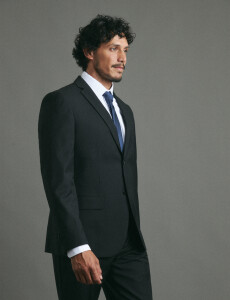 220262 TRAJE SLIM FIT HARRINGTON LABEL Negro