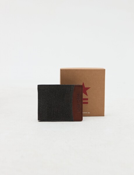 Billetera Lister Dark Gray