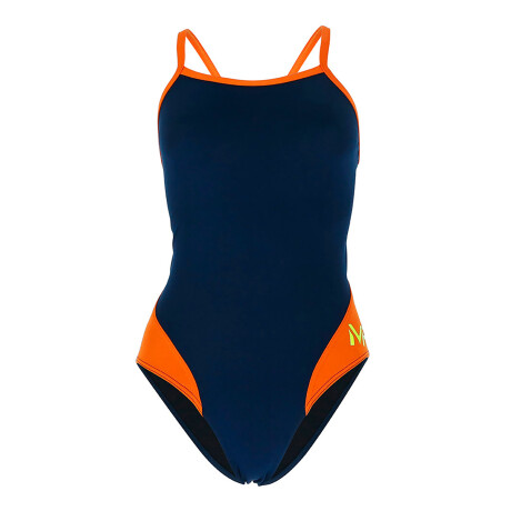 Michael phelps - Malla de Baño para Mujer Team Splice Mid Back SW252040826 - Uv Upf 50+. 26. 001