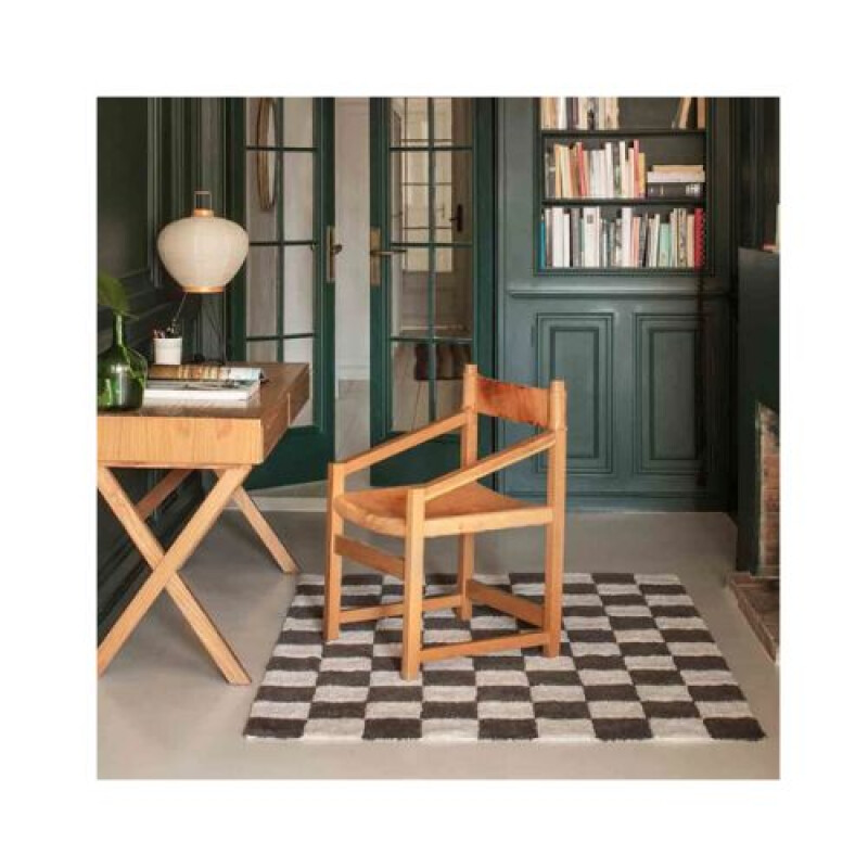 Alfombra lavable - Kitchen Tiles - Negro - Lorena Canals Alfombra Lavable - Kitchen Tiles - Negro - Lorena Canals