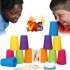 Stack Cup, juego de mesa con tarjeta, entrenamiento lógi Stack Cup, Juego De Mesa Con Tarjeta, Entrenamiento Lógi