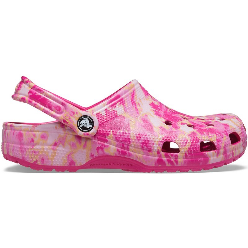 Crocs Classic Bleach Dye Rosa