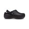 Platform Lined Clog - Mujer Black