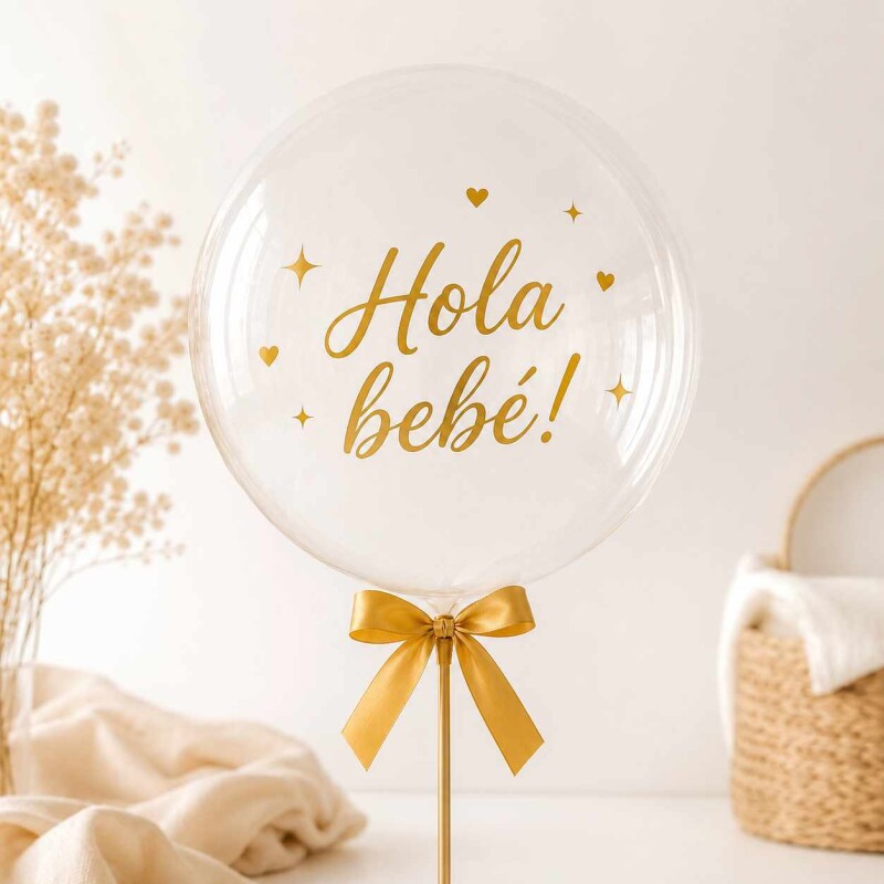 Globo Burbuja Hola Bebé! Globo Burbuja Hola Bebé!