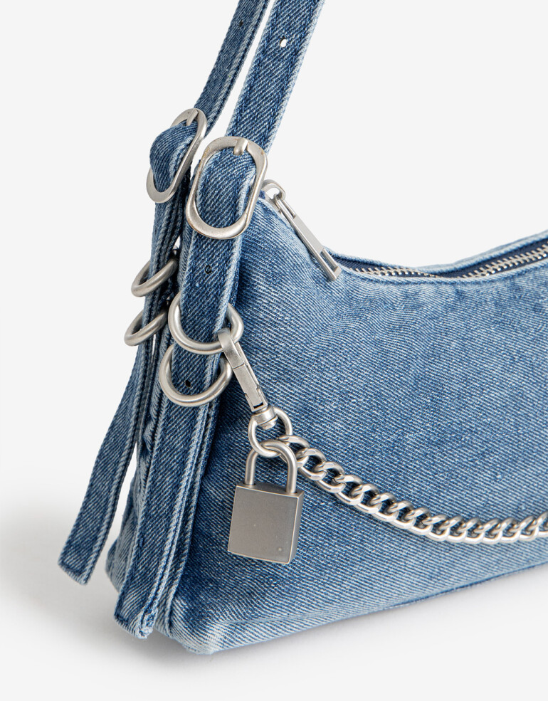 City Cartera Formato City - Azul Gastado