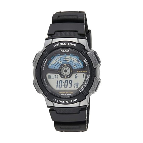 Reloj Casio Ae 1100 W 1AVDF de Goma Negra 001