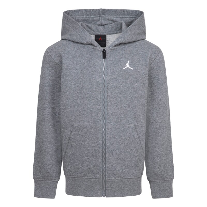 Abrigo MJ Brooklyn Ft Fz Hoodie de Niño Gris