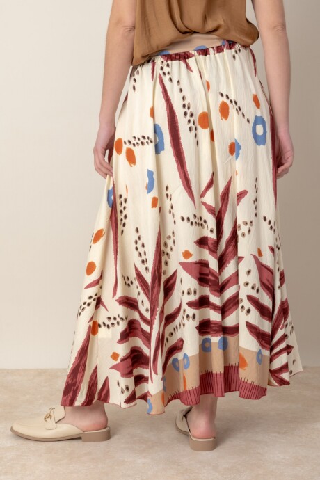 POLLERA ORION Coral