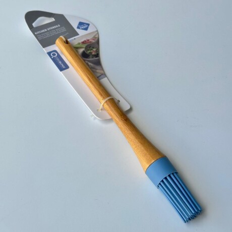 Pincel Gastronomico Silicona Mango Bambu 22cm x 3cm Pincel Gastronomico Silicona Mango Bambu 22cm x 3cm