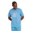 Remera New Balance de Hombre - ATHLETICS RELAXED- MT43557HEB HERONBLU