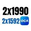 COCARDAS 2x1592 OCA
