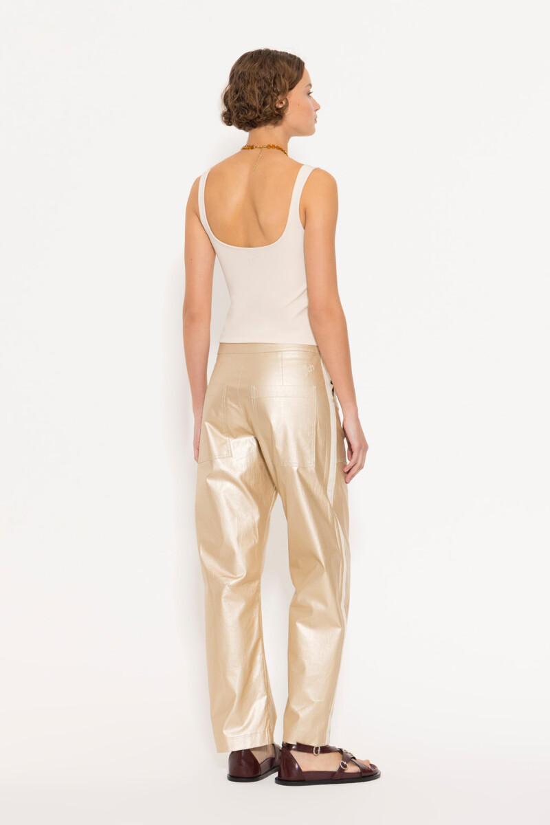 PANTALON GOLD Dorado