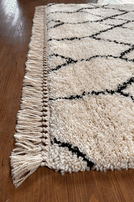 BOHO ALFOMBRA BOHO 160X230 CREAM/BLACK