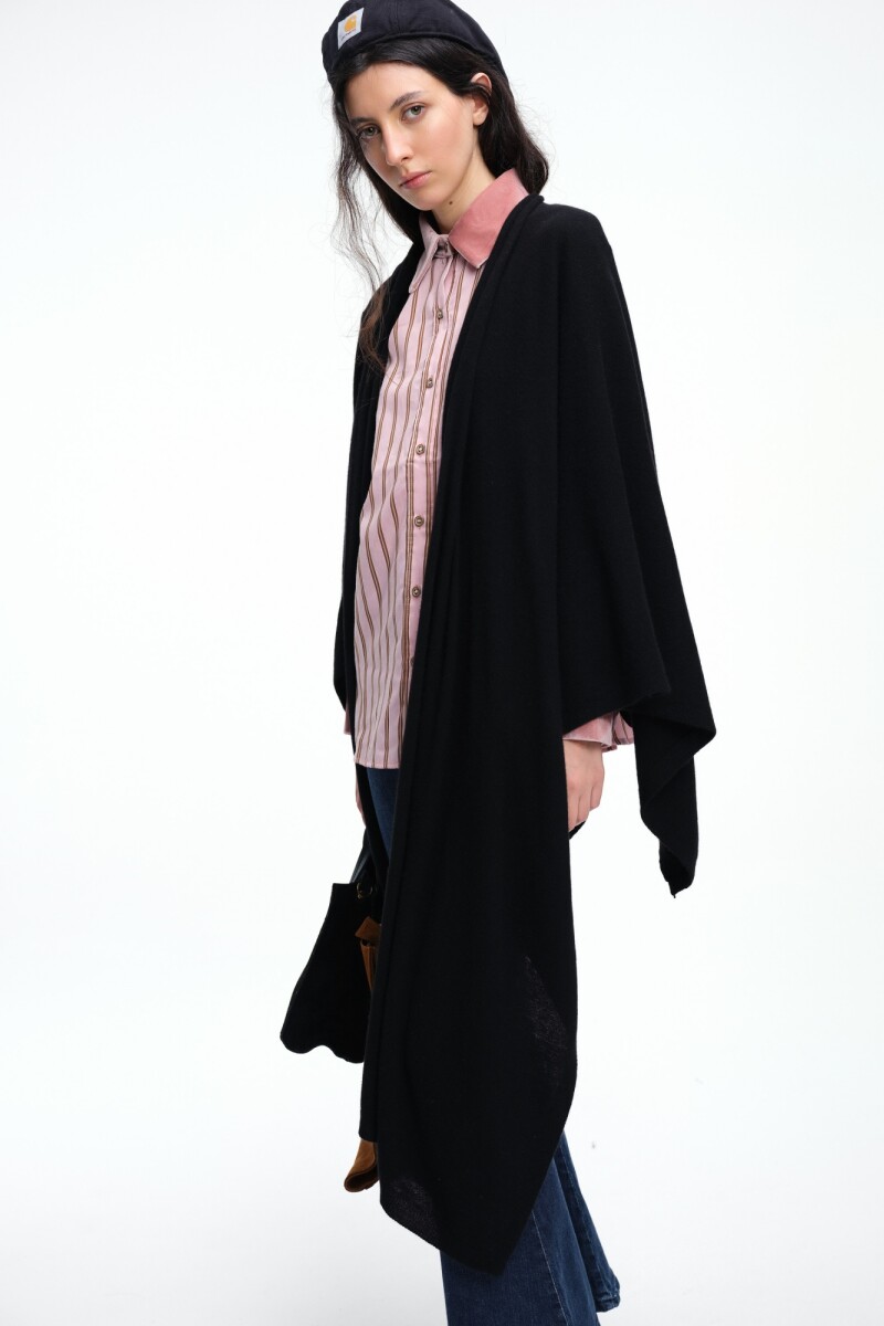 PONCHO Negro
