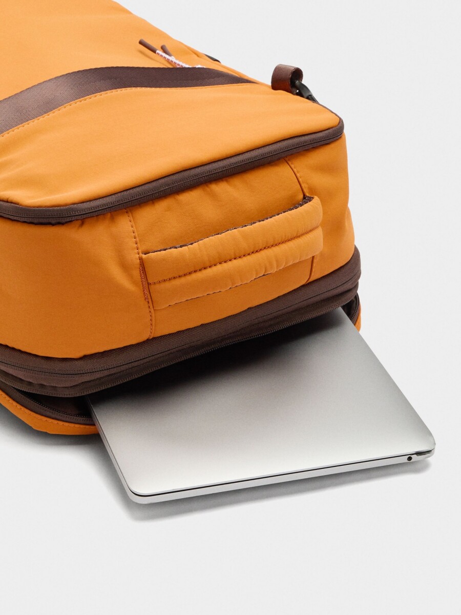 Mochila De Cabina De Nylon naranja