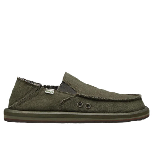 Zapatos Sanuk M Donny Hemp - Verde Zapatos Sanuk M Donny Hemp - Verde