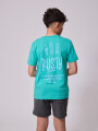 T-SHIRT ROKAI TEEN RUSTY Aqua