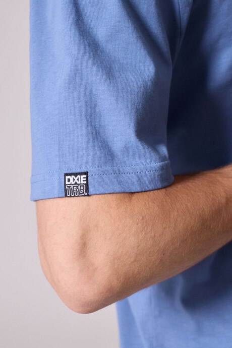 T-SHIRT LAMBRE DIXIE Azul Piedra