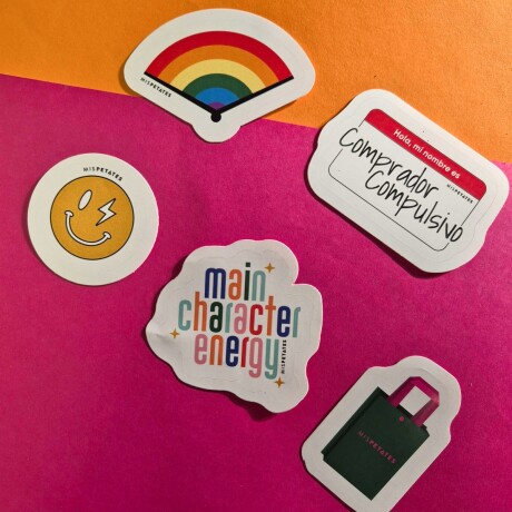 Pack de 5 stickers Mis Petates Petates