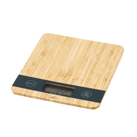 Balanza digital de cocina bamboo 5 kgs Balanza digital de cocina bamboo 5 kgs