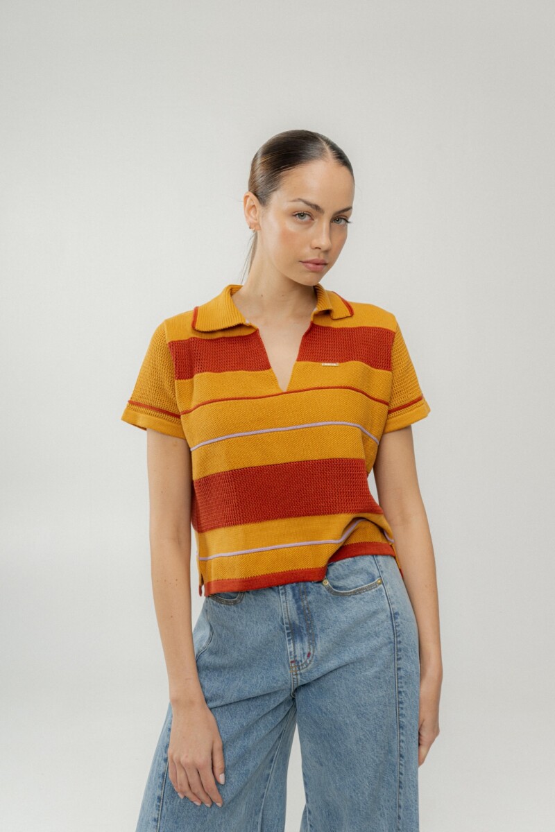TSHIRT LOBSTER Mostaza