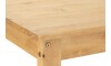 Juego de Comedor Lucia Plus 4 Sillas Madera Natural