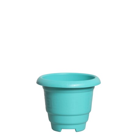 MACETA REDONDA "PLASMONT" 1,7 LTS COLOR VERDE