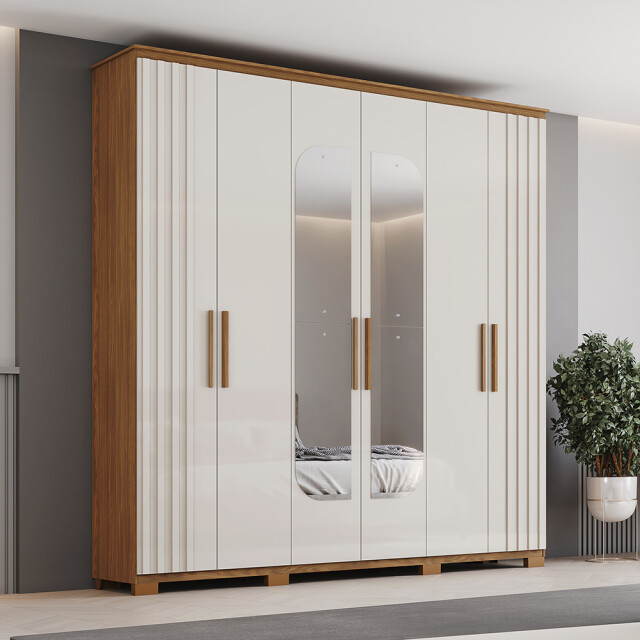ROPERO 6 PUERTAS 4 CAJONES GUARDARROPA CLOSET ARMARIO ROPERO 6 PUERTAS 4 CAJONES GUARDARROPA CLOSET ARMARIO