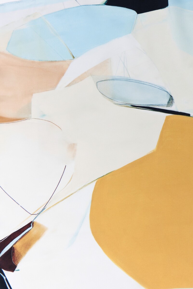 PAÑUELO ABSTRACTO - NATURAL 