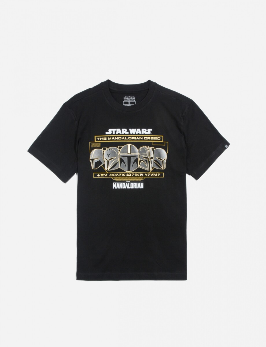 Remera Starwars - Negro 