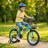 Bicicleta Infantil Yjtong R18 Canasto Parrilla Guardabarros Azul 1