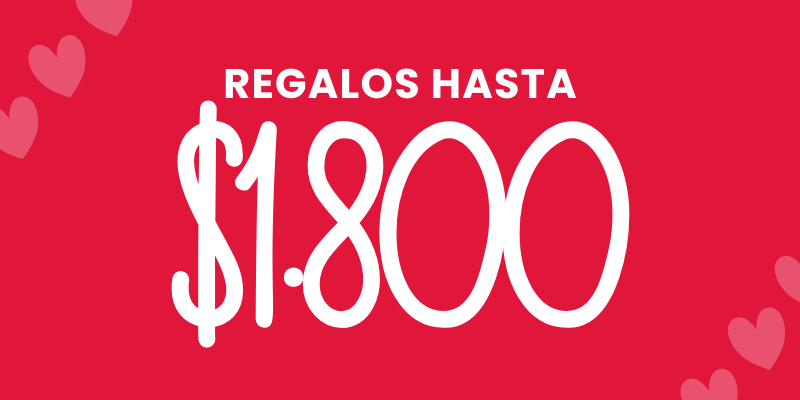 Regalos para mamá hasta $1800