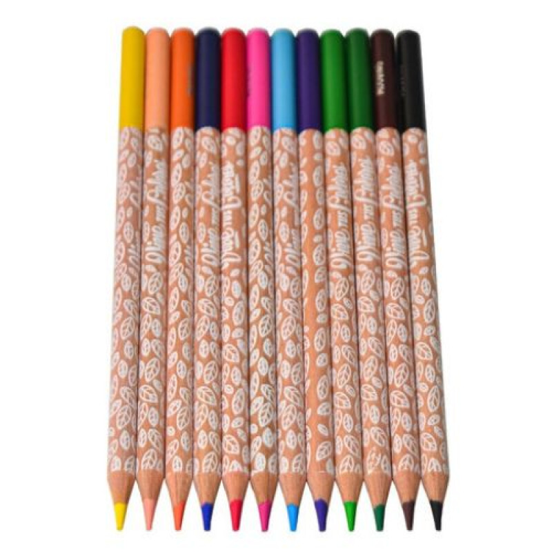 Lapices de colores Mooving caja x12- Vive tus colores Lapices De Colores Mooving Caja X12- Vive Tus Colores