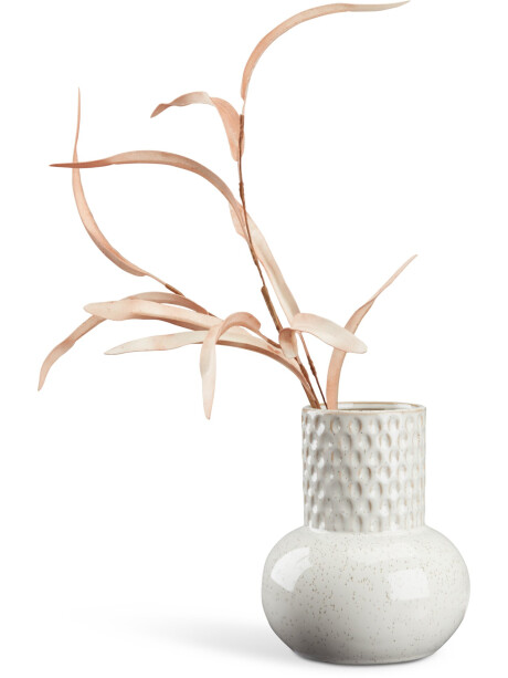 Jarrón INGBERT Ø15xA18cm blanco Jarrón INGBERT Ø15xA18cm blanco