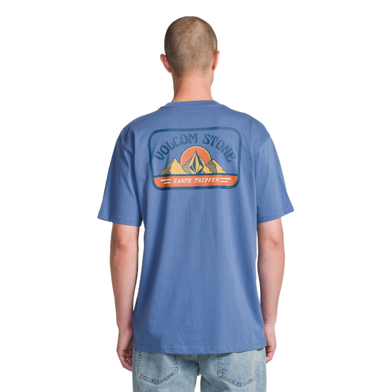 Remera Volcom ABG GREAT DIVIDE SST - Azul Remera Volcom ABG GREAT DIVIDE SST - Azul