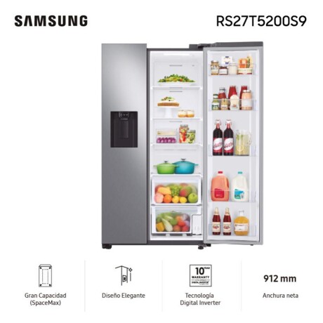 Heladera Samsung Side By Side RS27T5200S9 801L 001